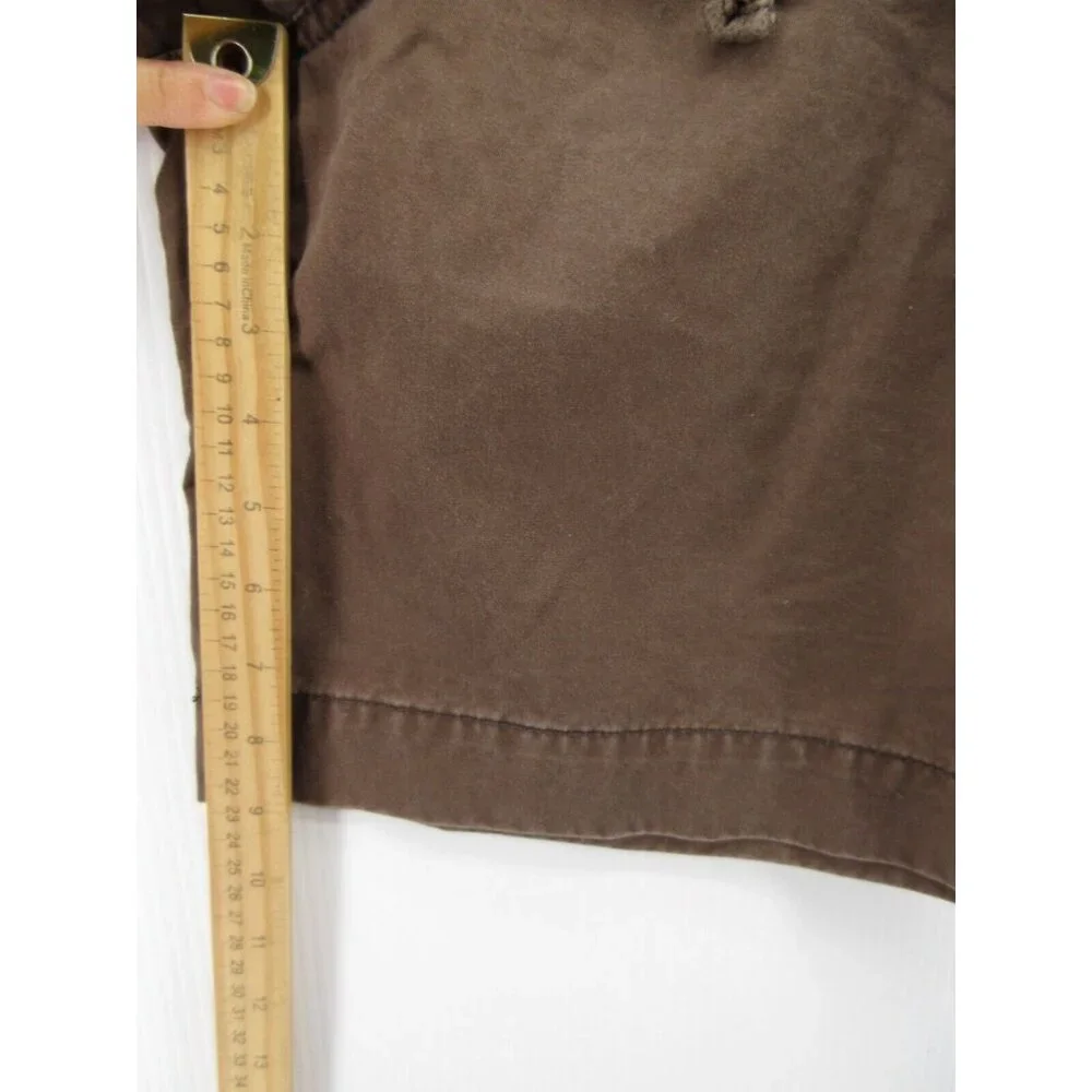 VINTAGE Hollister Shorts 34 Chino Khakis Button Fly Surfer Y2K Baggy *